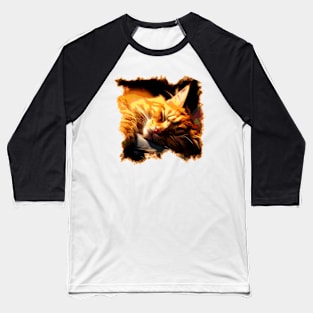 cat Baseball T-Shirt